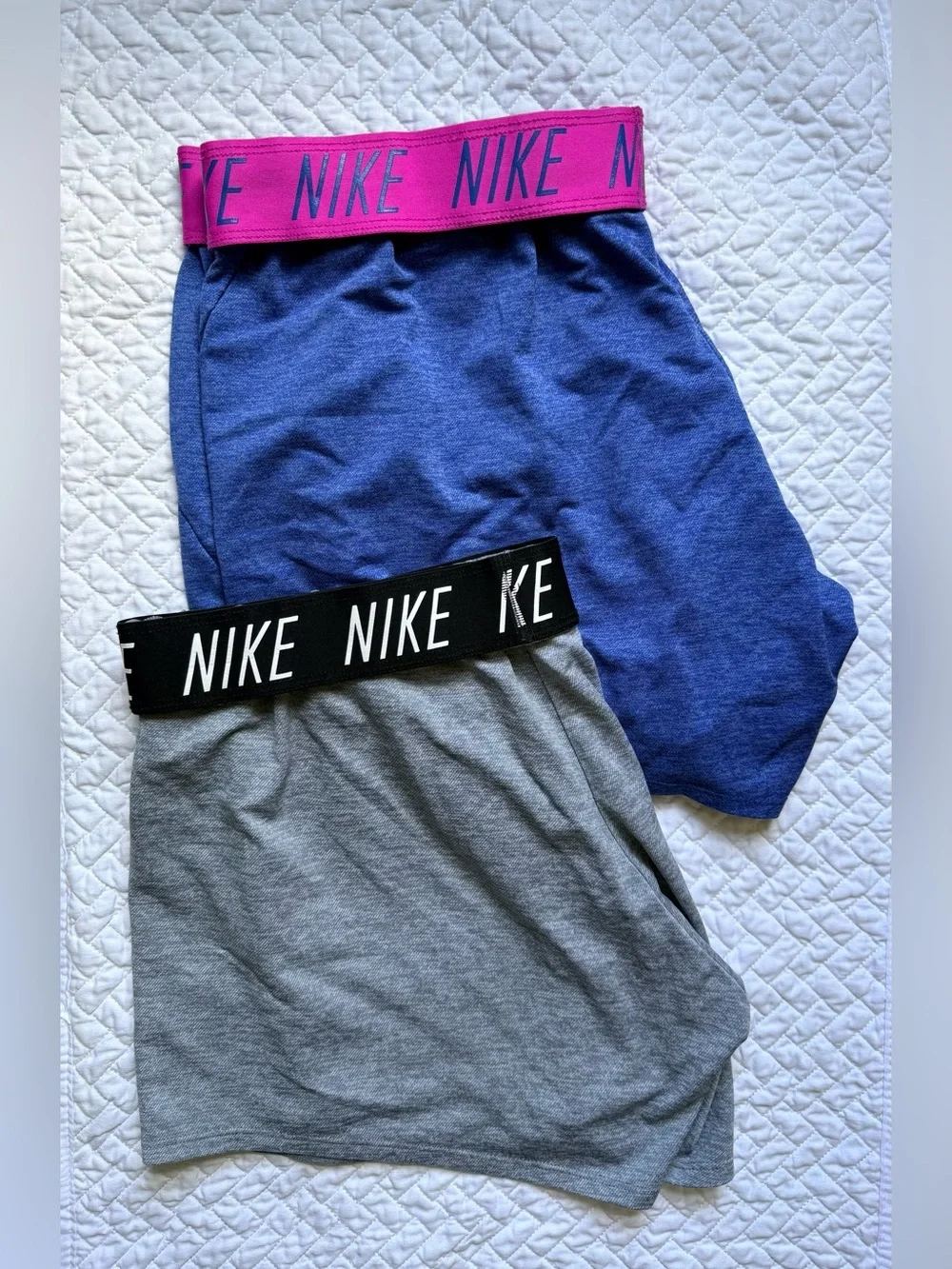 BUNDLE, Nike Dry Fit 2X shorts - Blue & Gray